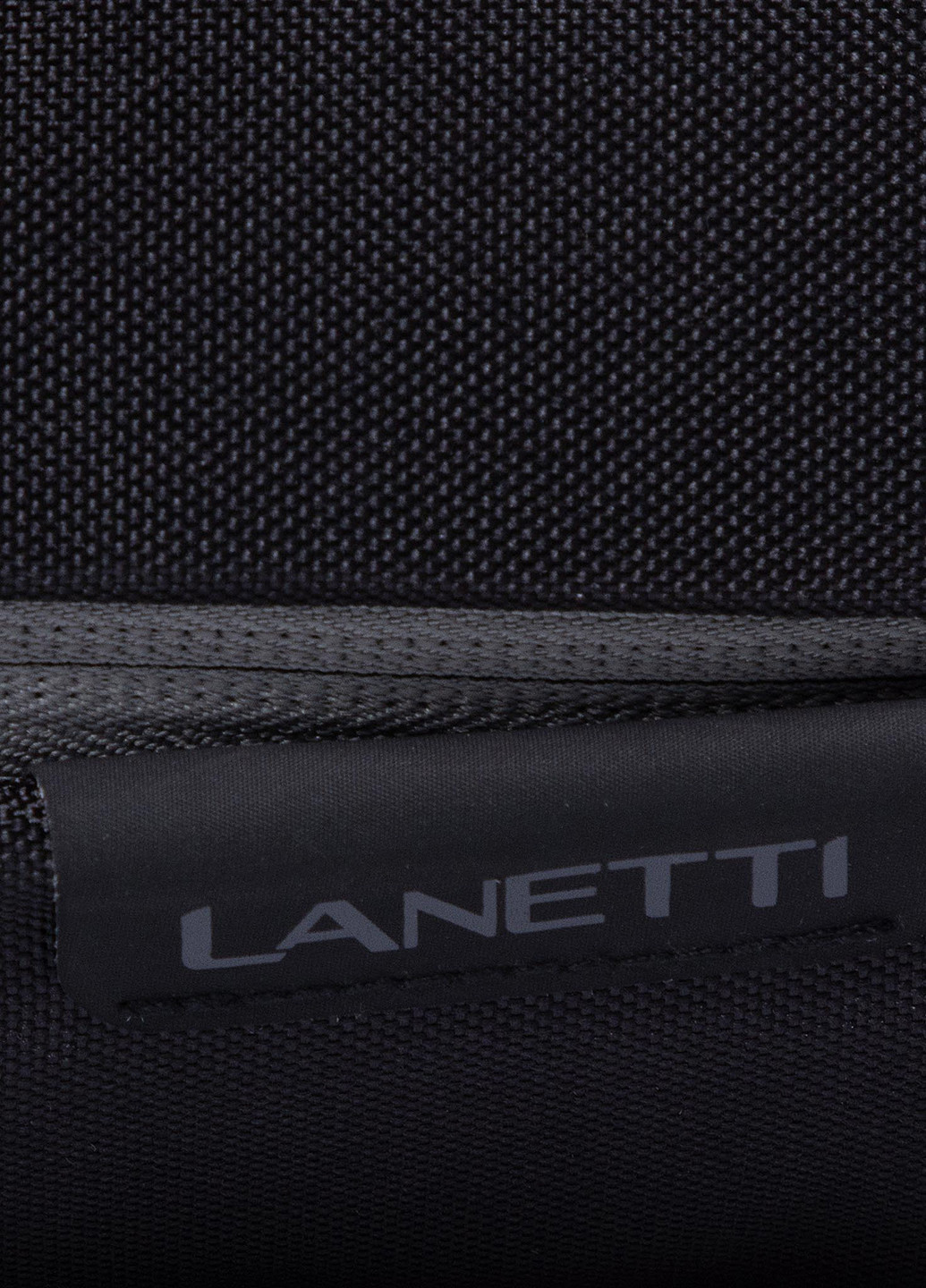 Сумка чоловіча Lanetti BMR-S-025-10-04 поясная сумка однотонная чёрная кэжуал