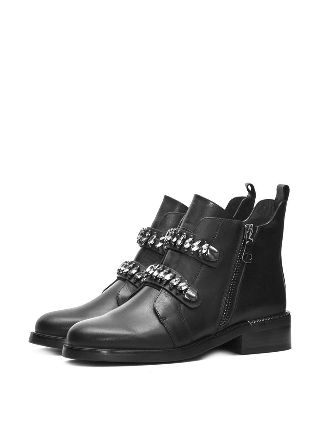 Осенние ботинки Wit Mooni со стразами