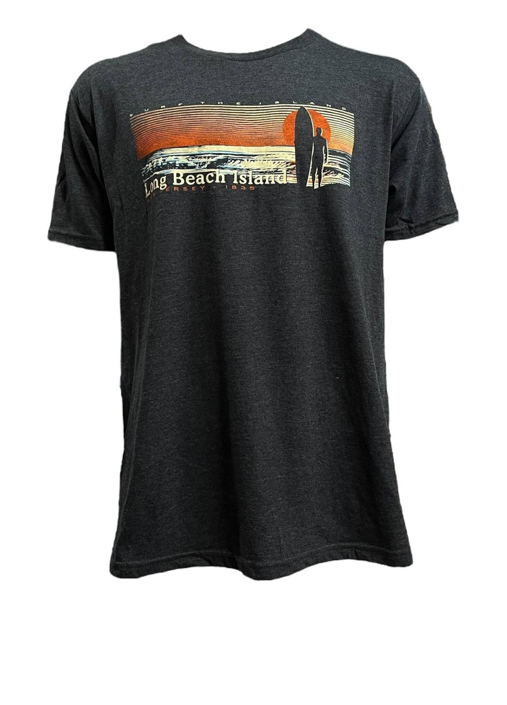 Серо-синяя футболка Blue 84