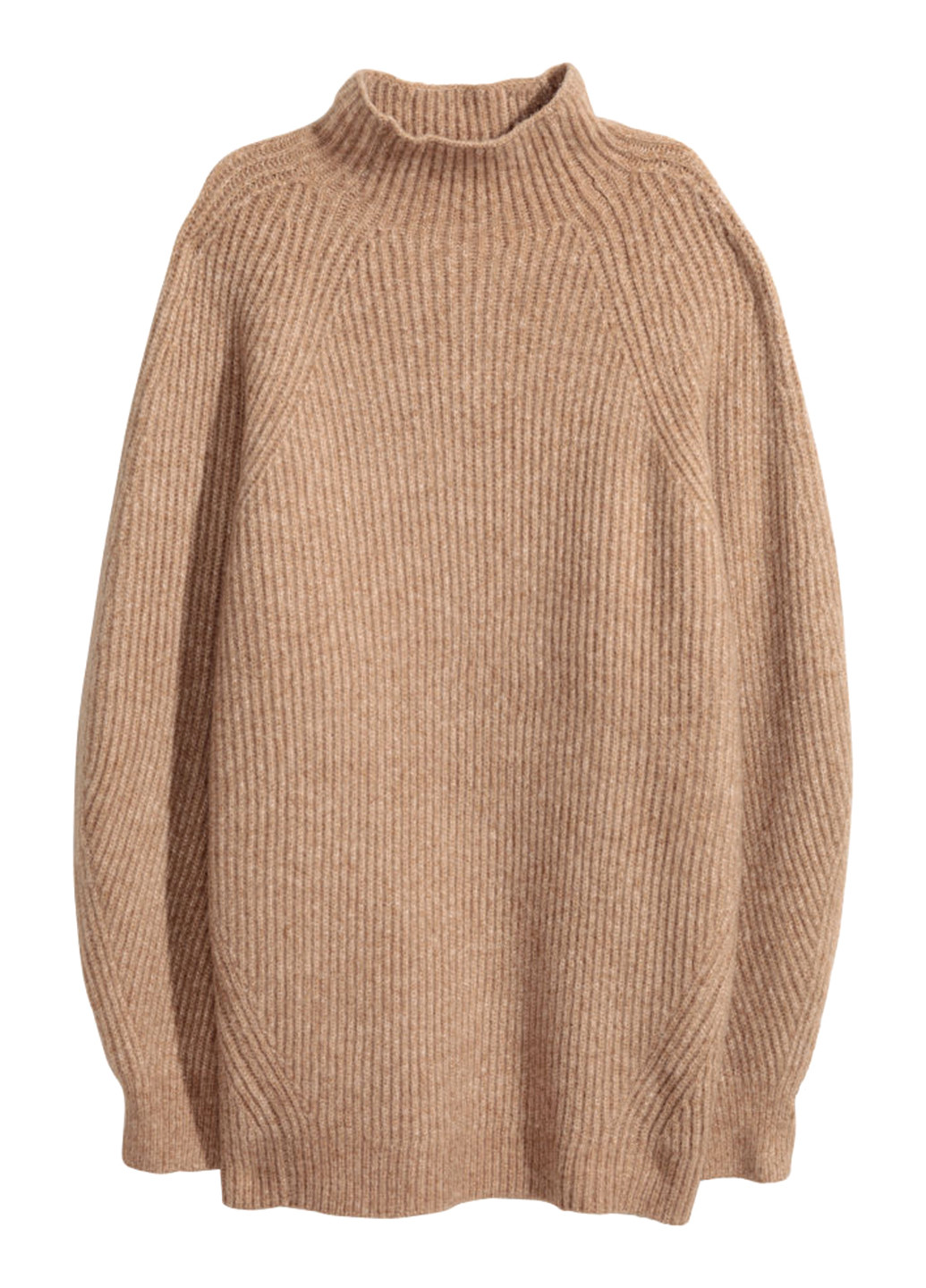 Светло-коричневый демисезонный свитер H&M