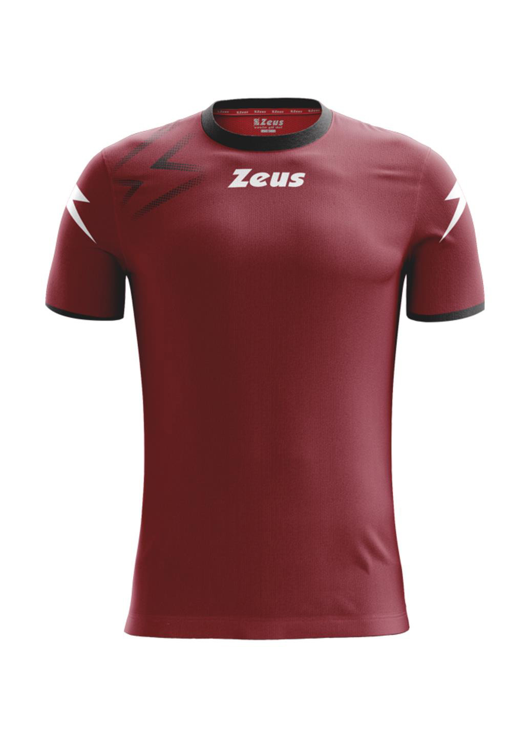 Бордова демісезонна футболка z01367 Zeus SHIRT MIDA