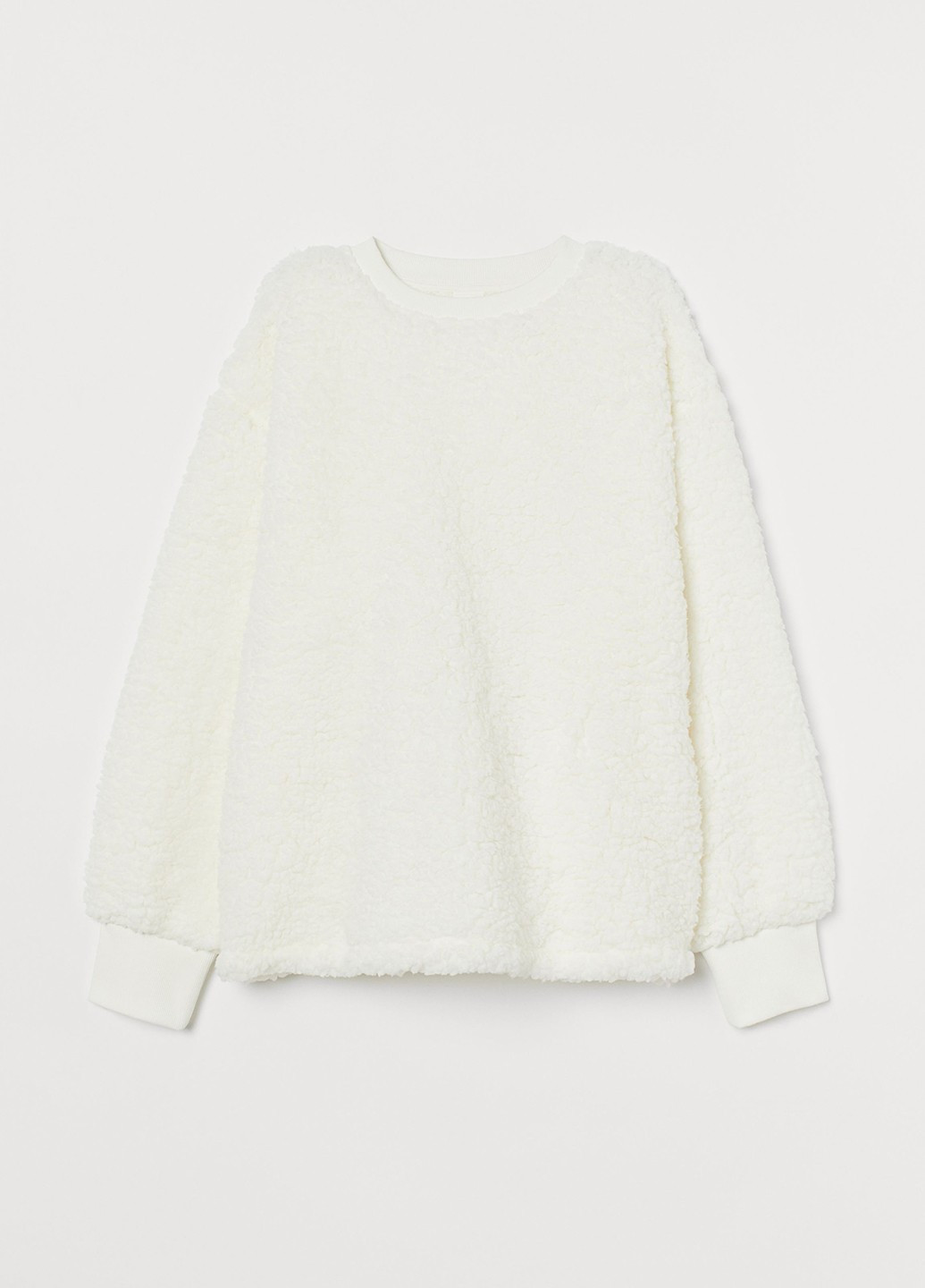 Белый зимний джемпер джемпер H&M
