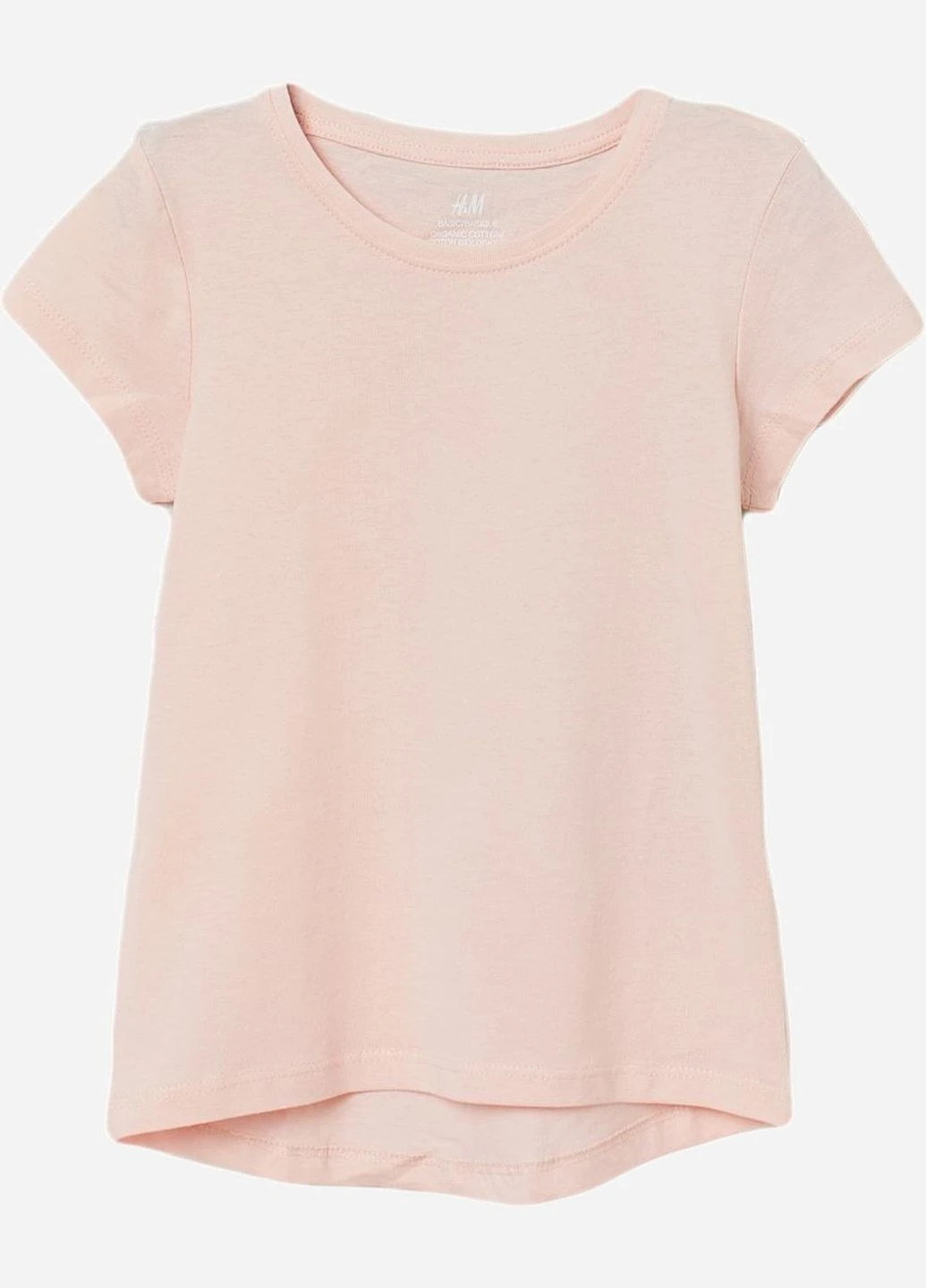 Пудрова літня футболка H&M