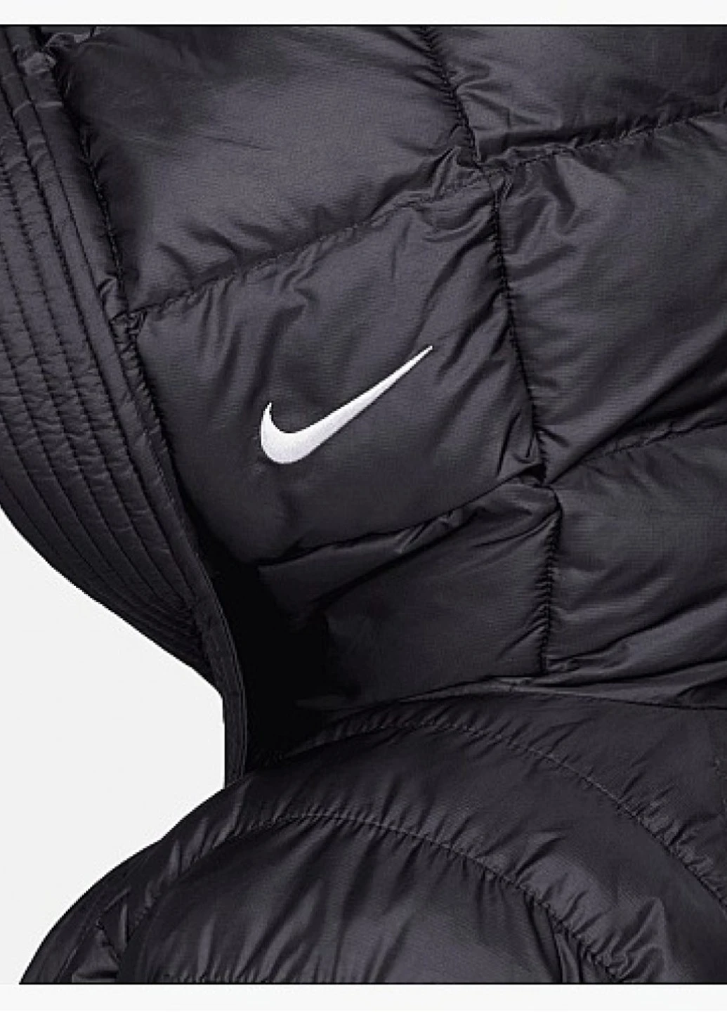 Черная демисезонная куртка Nike W NSW ESSNTL PRIMA PUFFER