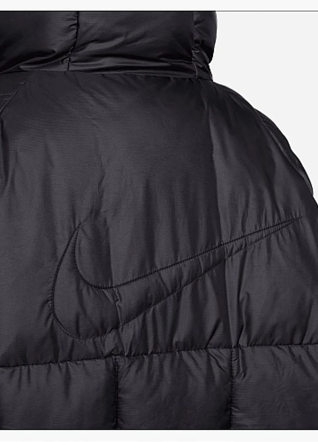 Черная демисезонная куртка Nike W NSW ESSNTL PRIMA PUFFER