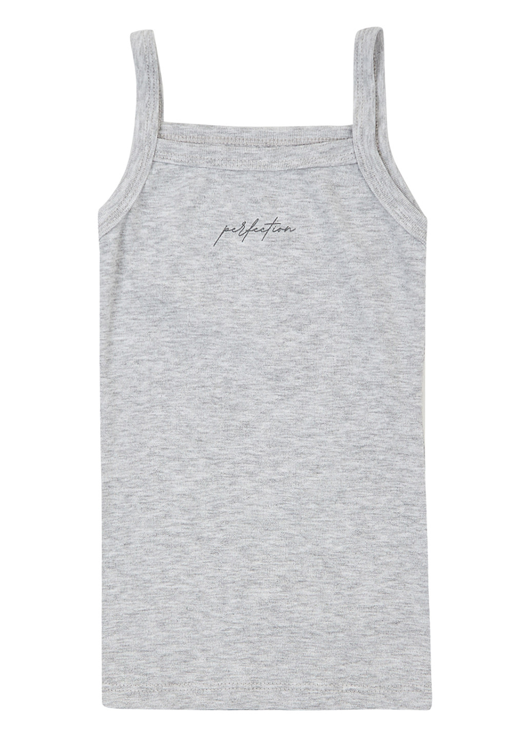 Серый демисезонный комплект (майка, трусы) Фламинго