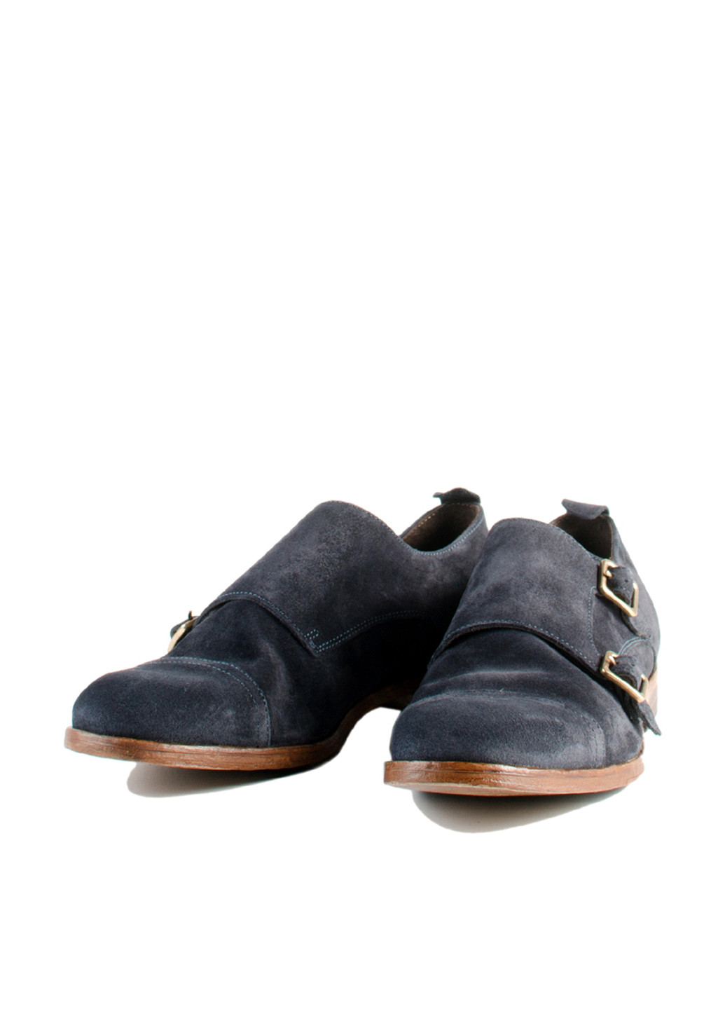 Темно-синие кэжуал туфли Carlo Pazolini с ремешком