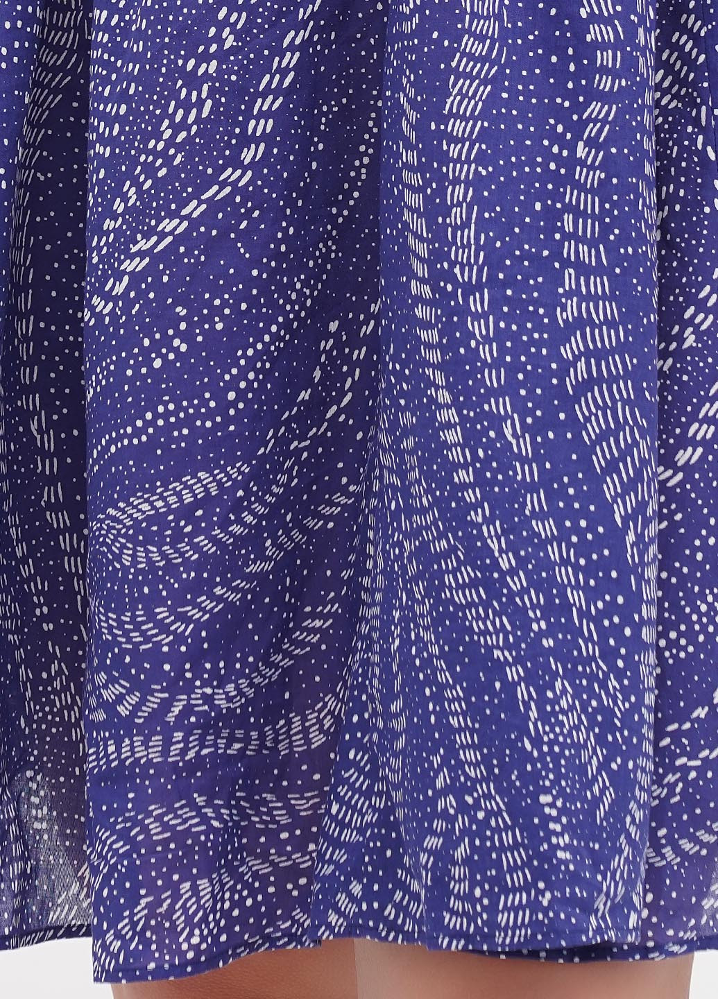 Синя кежуал сукня оверсайз H&M з геометричним візерунком