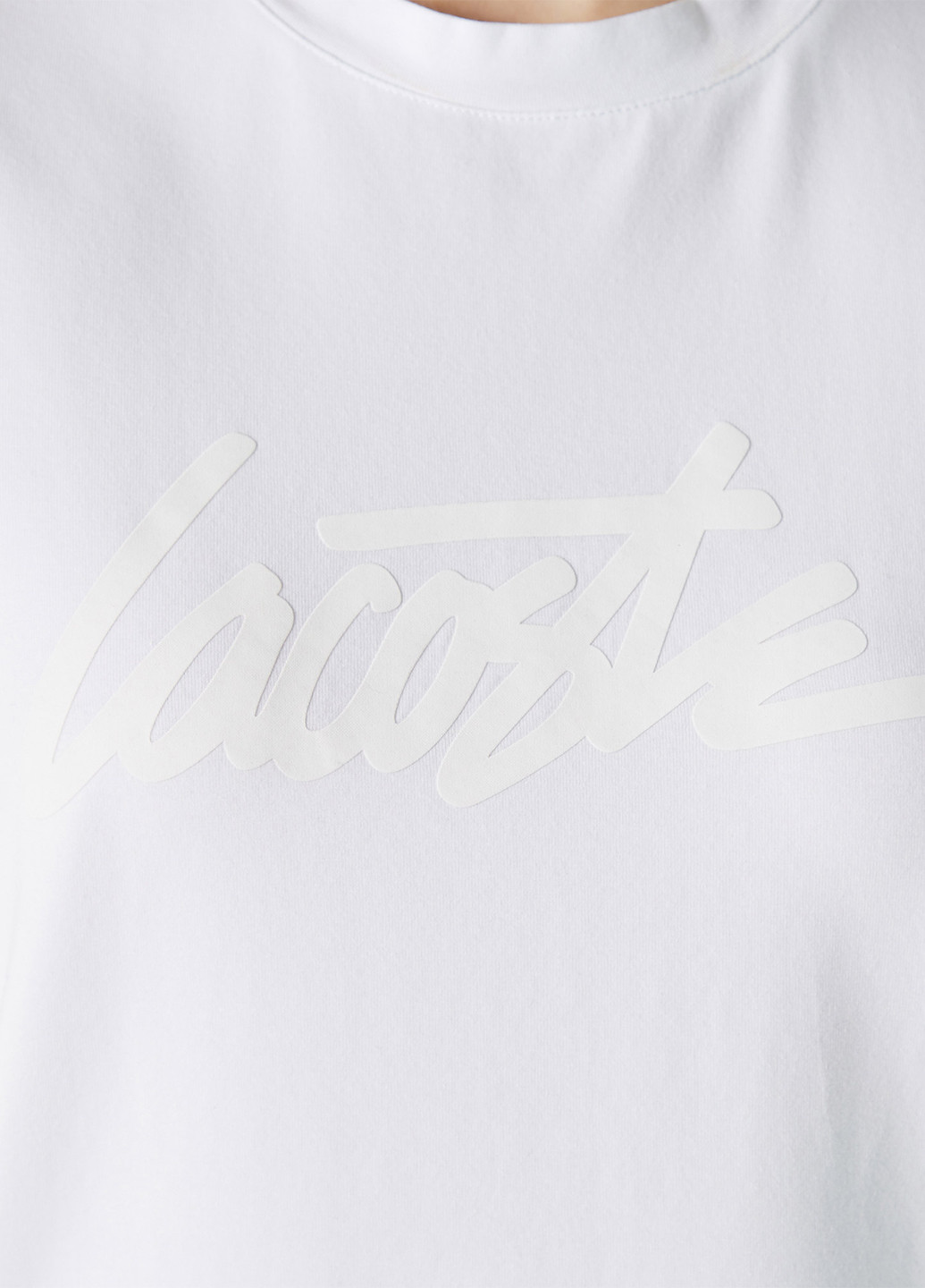 Біла літня футболка Lacoste