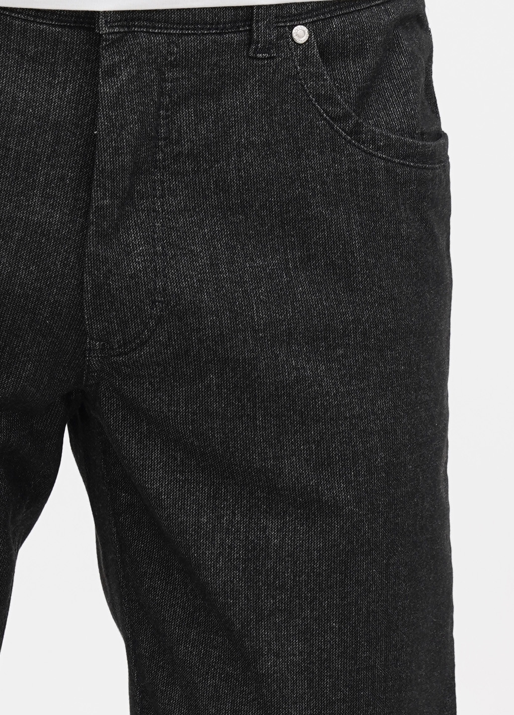 Темно-серые кэжуал демисезонные прямые брюки Lagrand
