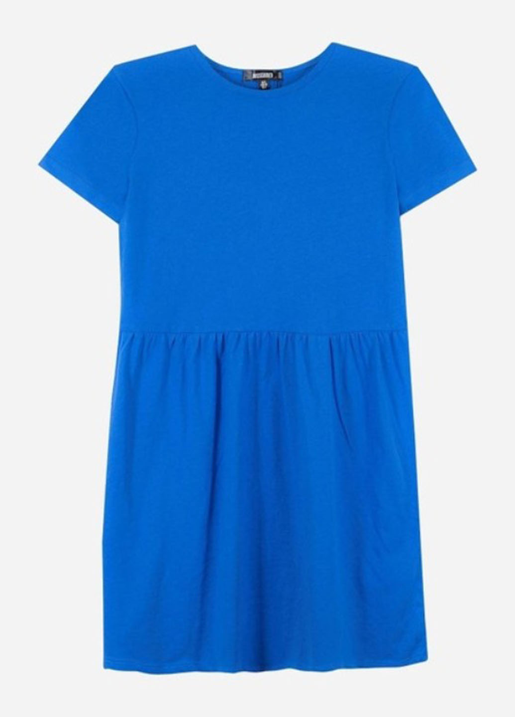 Синее кэжуал платье платье-футболка Missguided однотонное