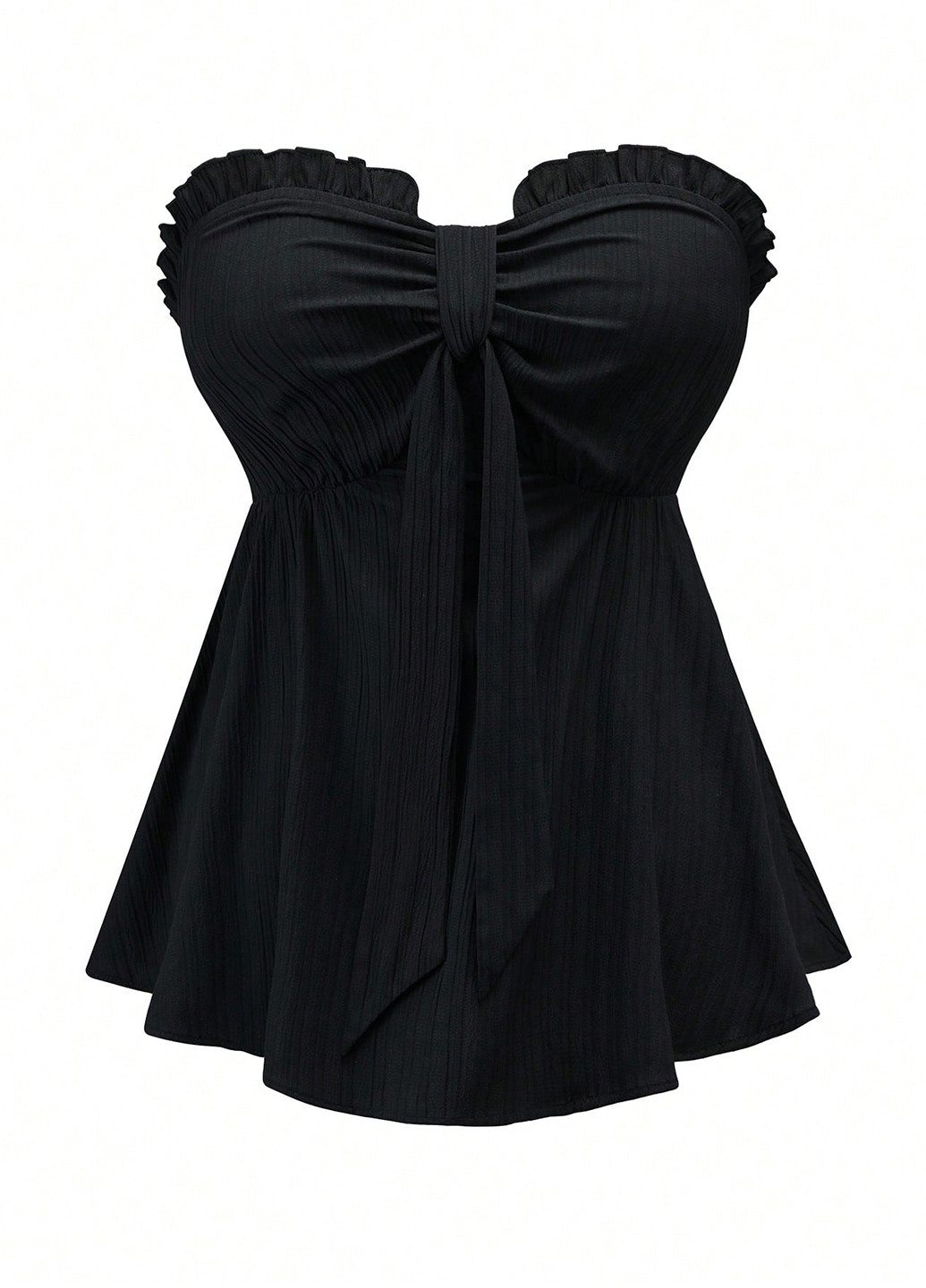 Чёрная блуза SHEIN