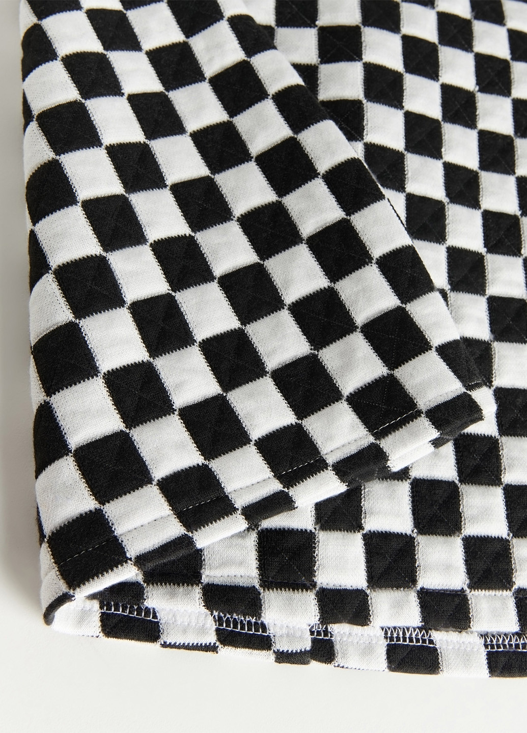 Черно-белая кэжуал в клетку юбка Reserved