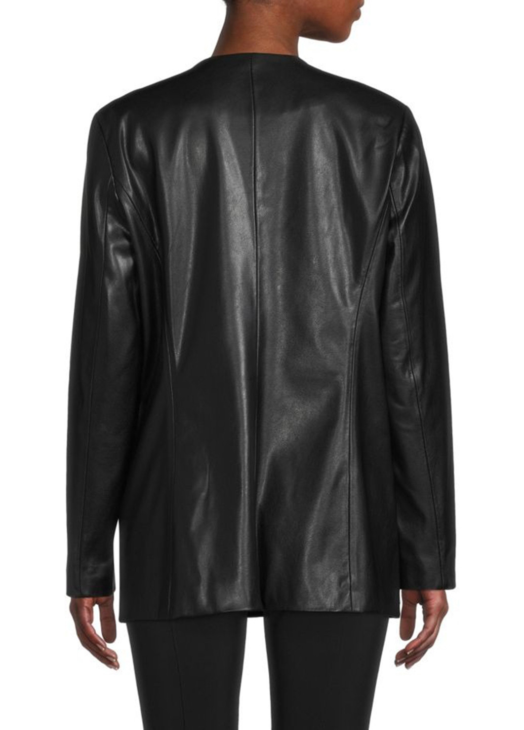 Черный женский жакет Calvin Klein однотонный - демисезонный