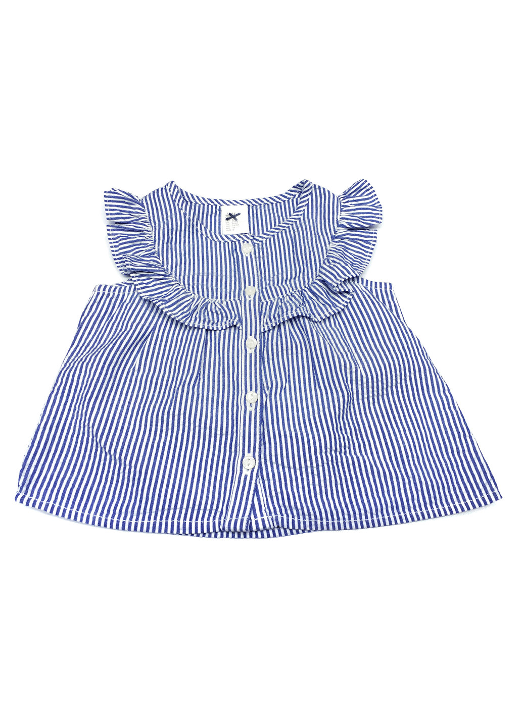 Комбинированная в полоску блузка H&M летняя