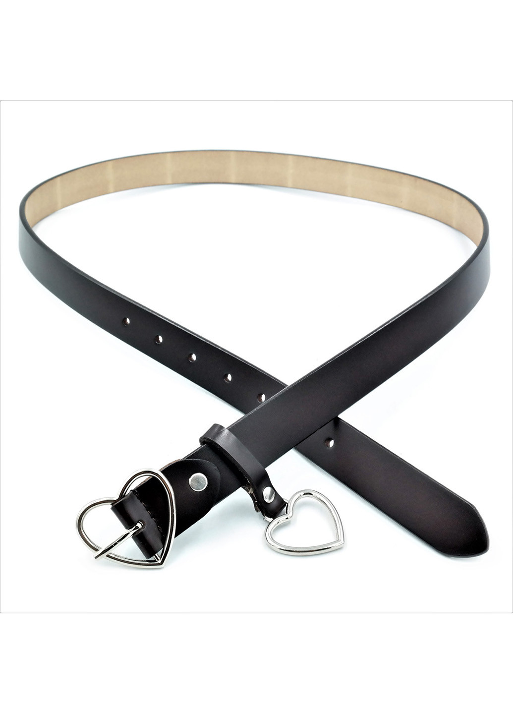 Женский кожаный ремень 105-115х3 см Weatro (210338879)