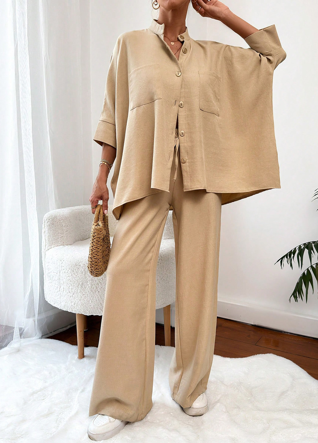 Костюм (сорочка, штани) SHEIN (345558769)