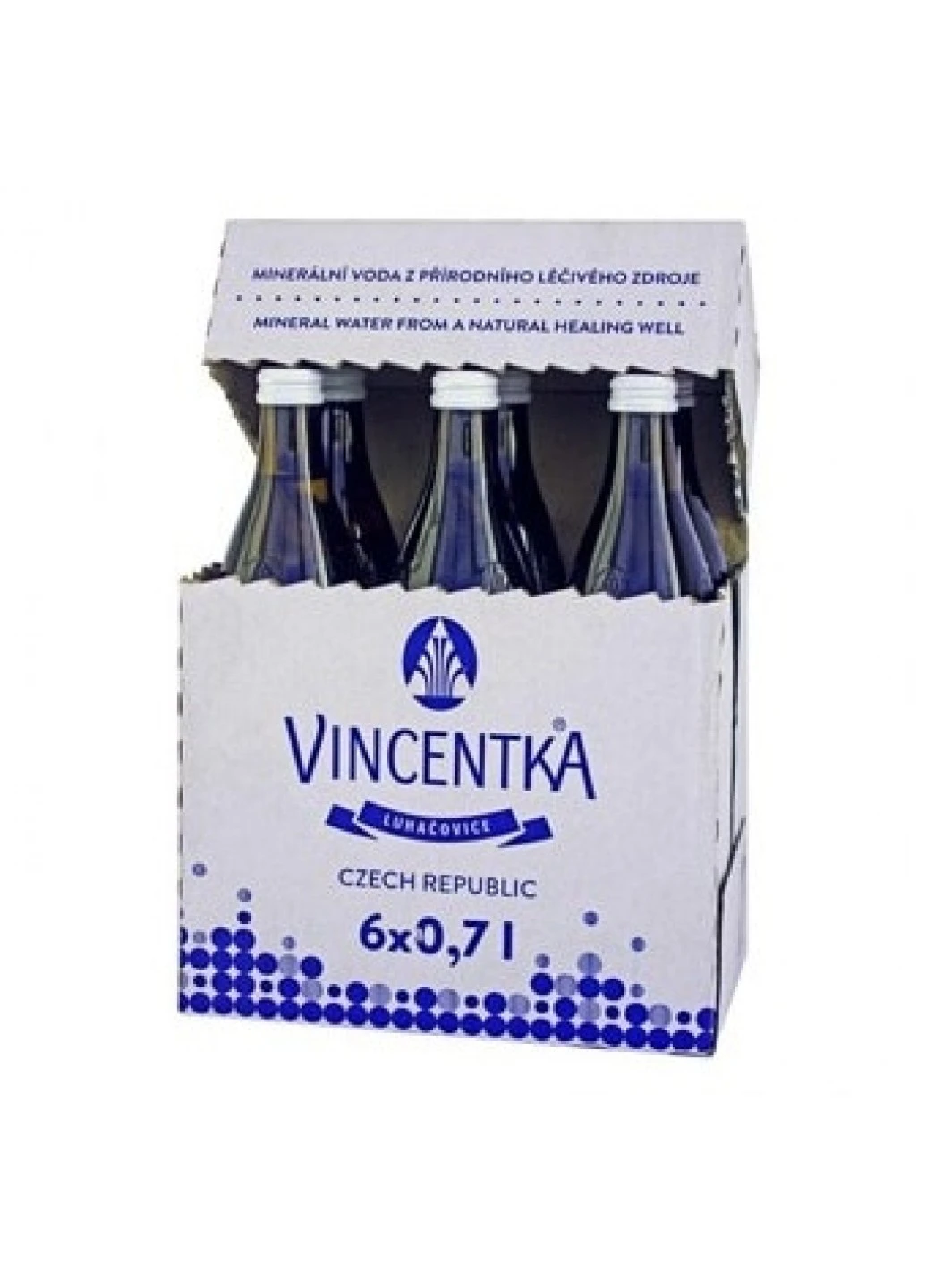 Вода слабогазированная 0,7 л Vincentka vin001 (253178135)