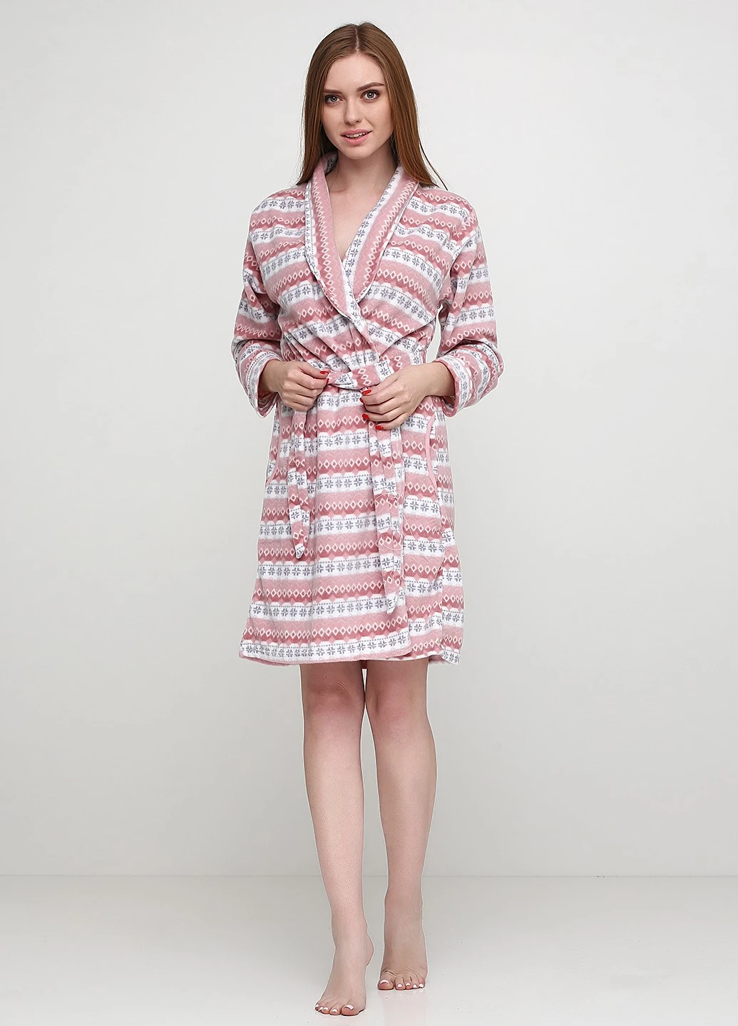 Комбінована зимня халат флісовий Good Night Pajama