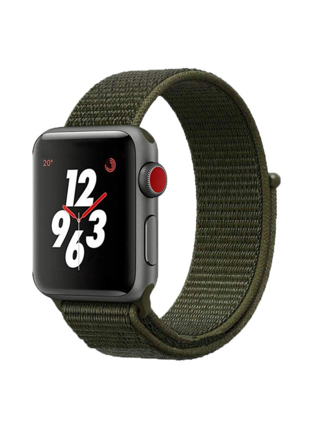 Ремінець для смарт-годин для Apple Watch 42/44 Series 1,2,3 Нейлоновий Cargo Khaki XoKo для apple watch 42/44 series 1,2,3 нейлоновый cargo khaki (156223631)