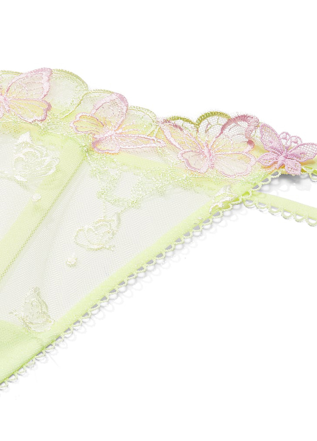 Салатовий демісезонний комплект (бюстгальтер, трусики) Victoria's Secret