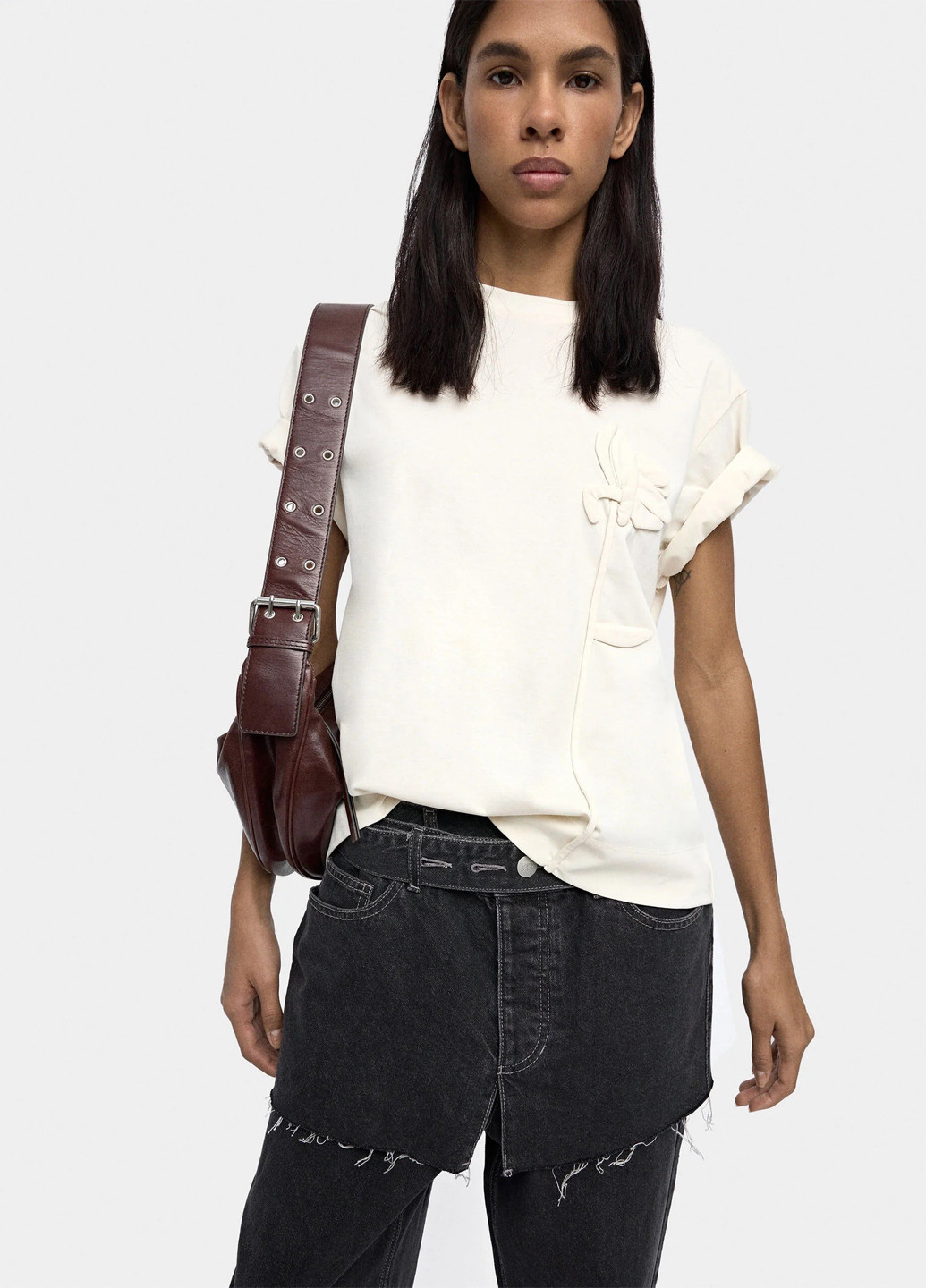 Молочна блуза Parfois