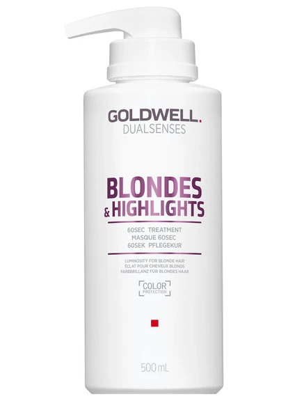 Догляд для нейтралізації жовтизни Dualsenses Blondes & Highlights Anti-Yellow 60 Sec Treatment Goldwell (250113238)