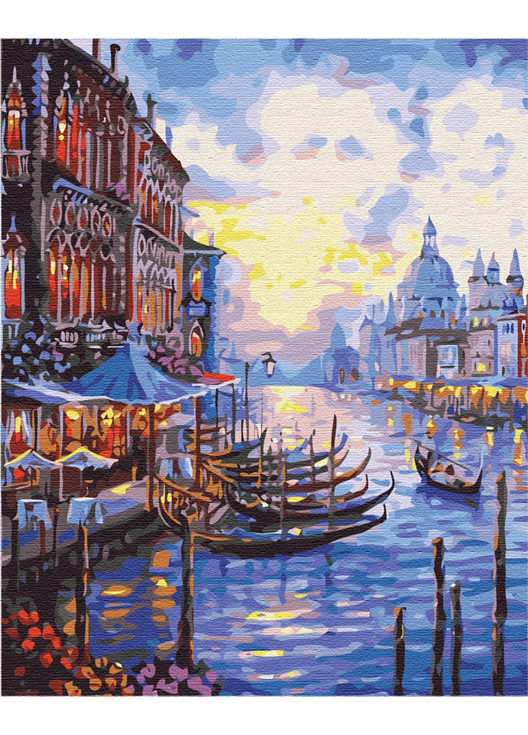 Картина за номерами "Прекрасна Венеція" 40х50 см Brushme (219025226)
