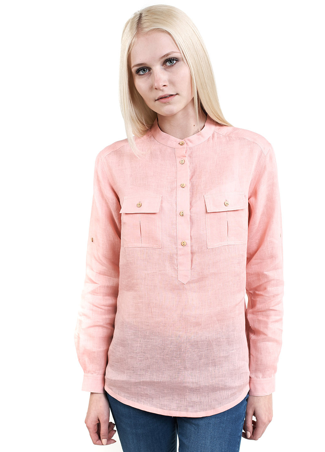 Розовая демисезонная блуза Edelvika