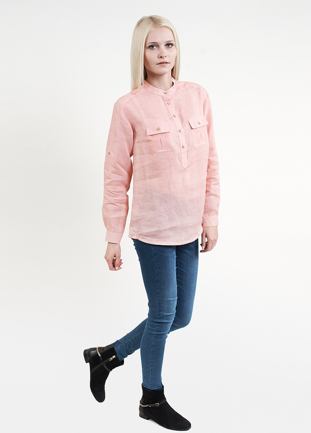 Розовая демисезонная блуза Edelvika