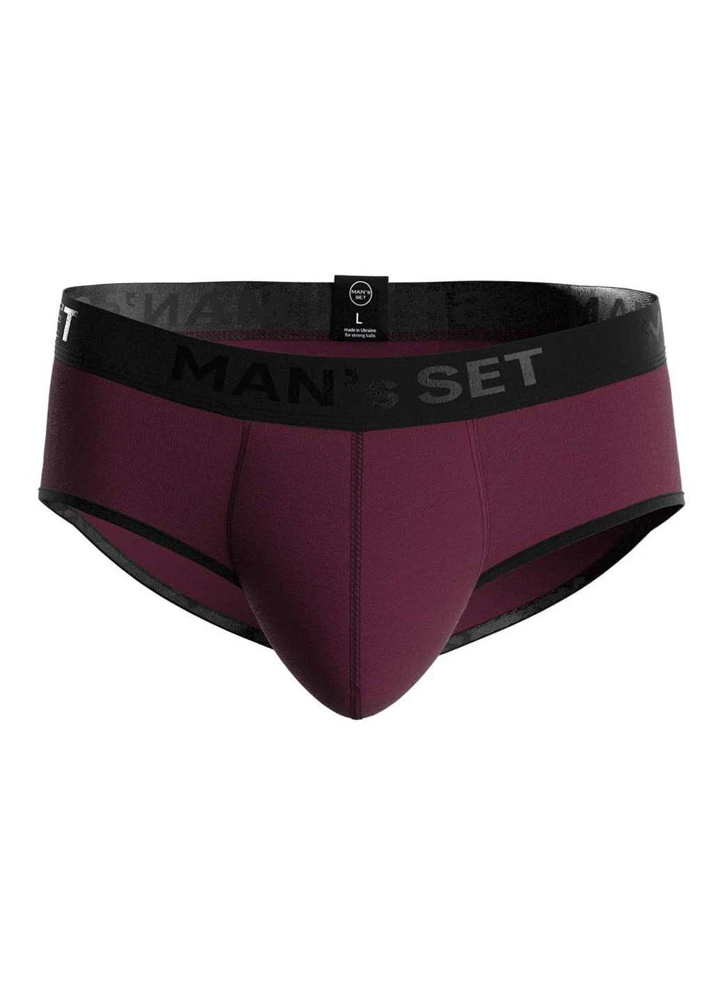 Чоловічі анатомічні брифи з бавовни Anatomic Briefs Black Series MAN's SET (254112048)