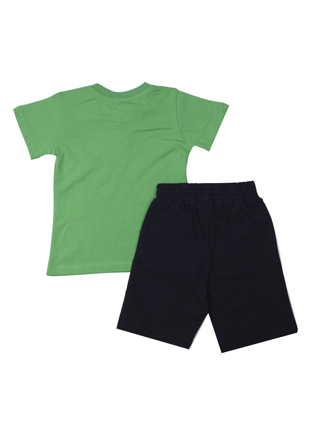 Зелений літній комплект (футболка, шорти) Breeze