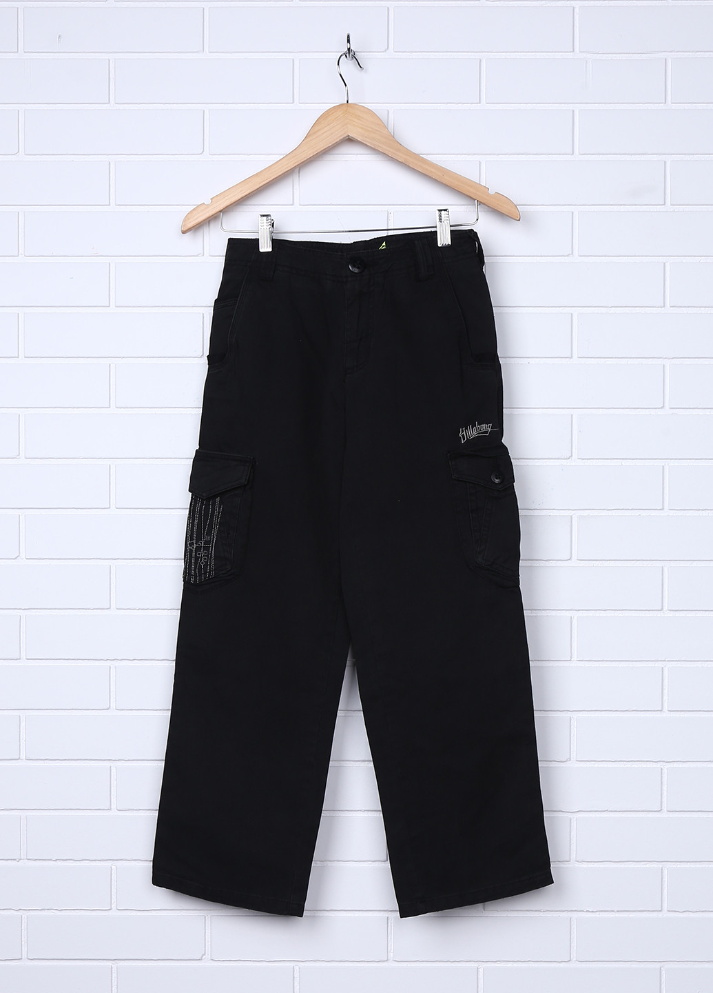 Черные кэжуал демисезонные брюки со средней талией Billabong