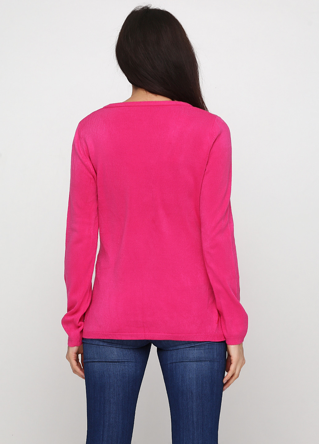 Рожевий демісезонний пуловер пуловер New York & Company