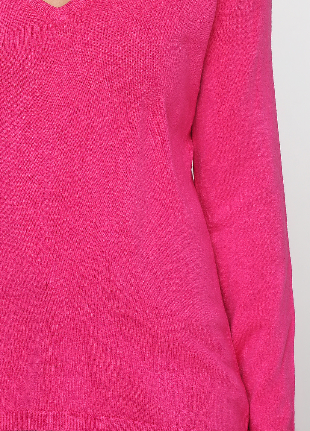 Розовый демисезонный пуловер пуловер New York & Company