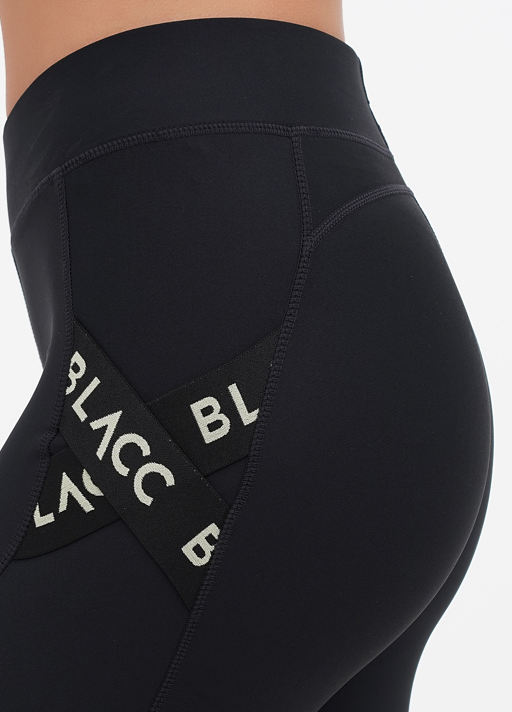 Черные демисезонные леггинсы BLACC