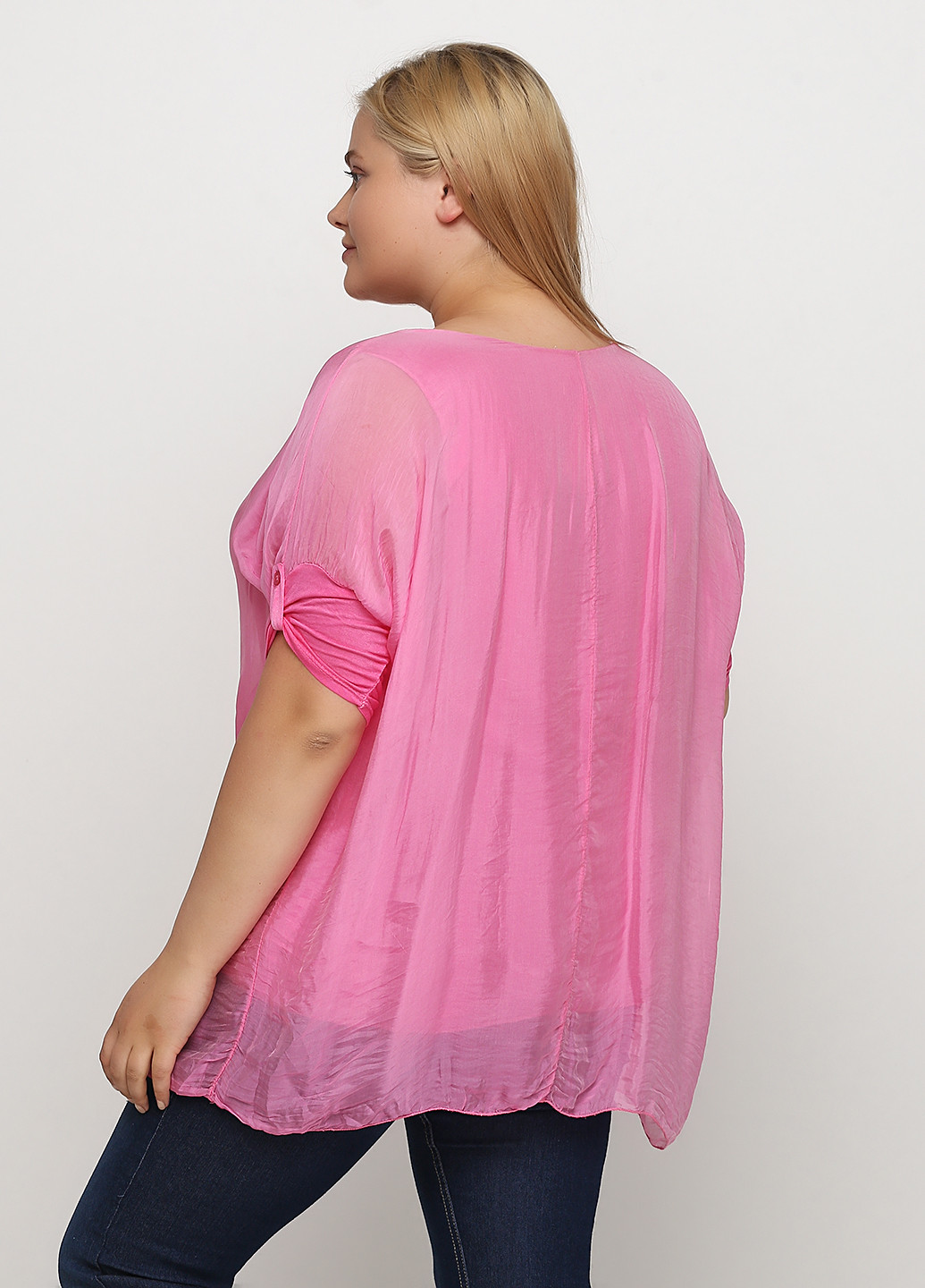Рожева літня блуза Made in Italy
