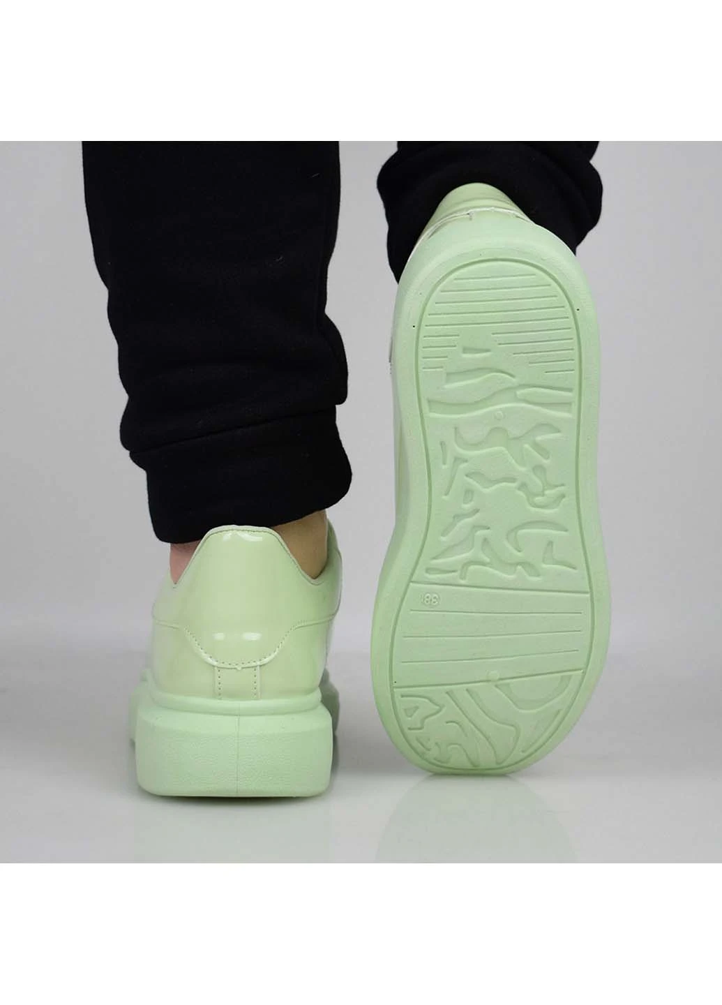 Кеди жіночі KNF зелені демісезони (251208084)