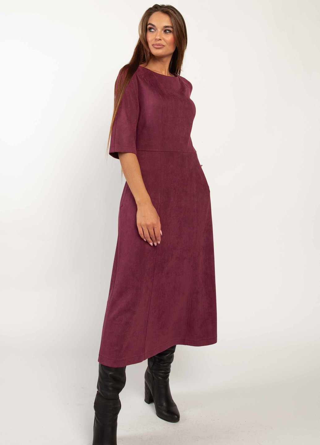 Фіолетова кежуал футболка рі марі аделайн пл 1720 фіолет Ри Мари однотонна