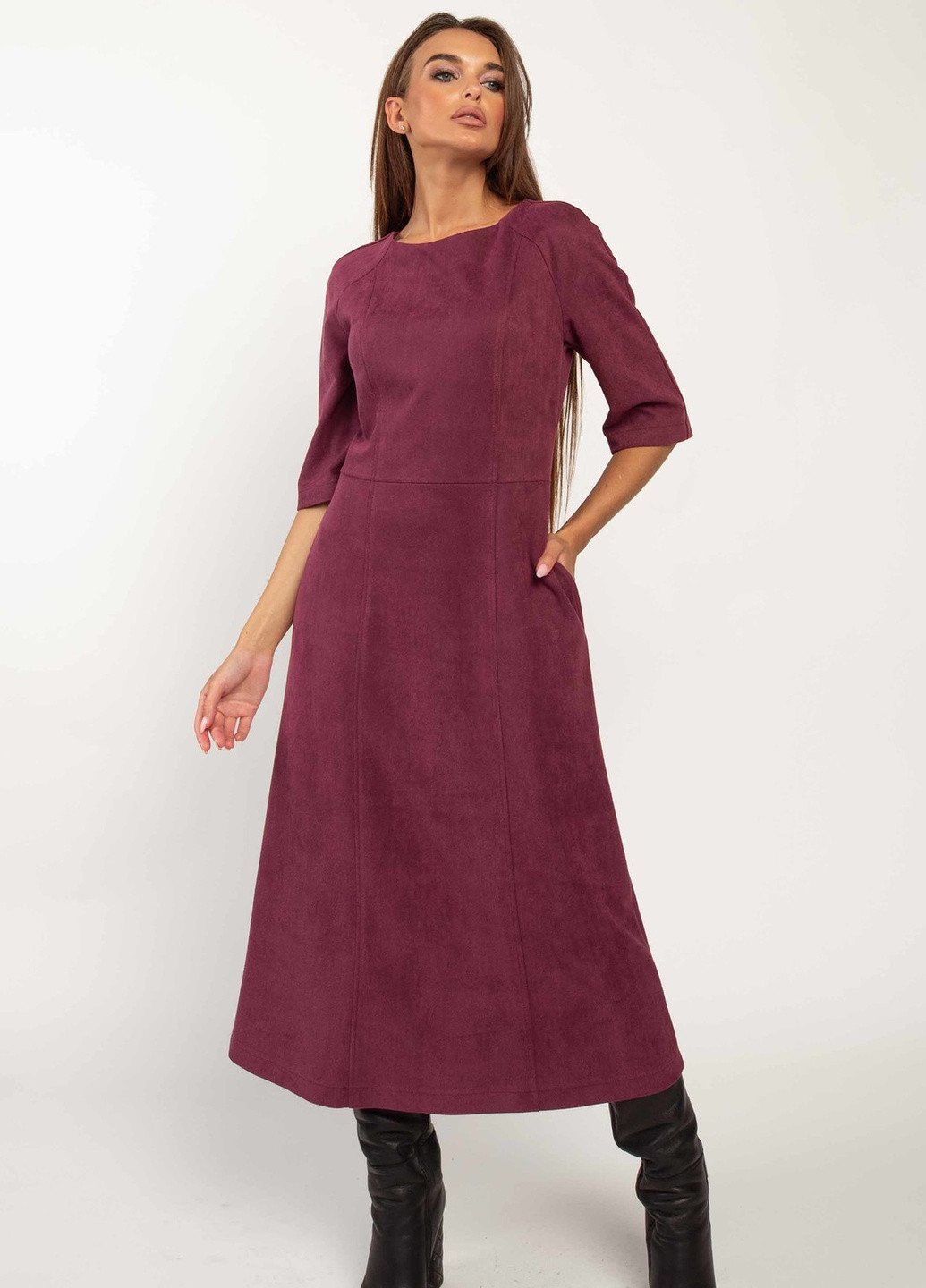 Фіолетова кежуал футболка рі марі аделайн пл 1720 фіолет Ри Мари однотонна