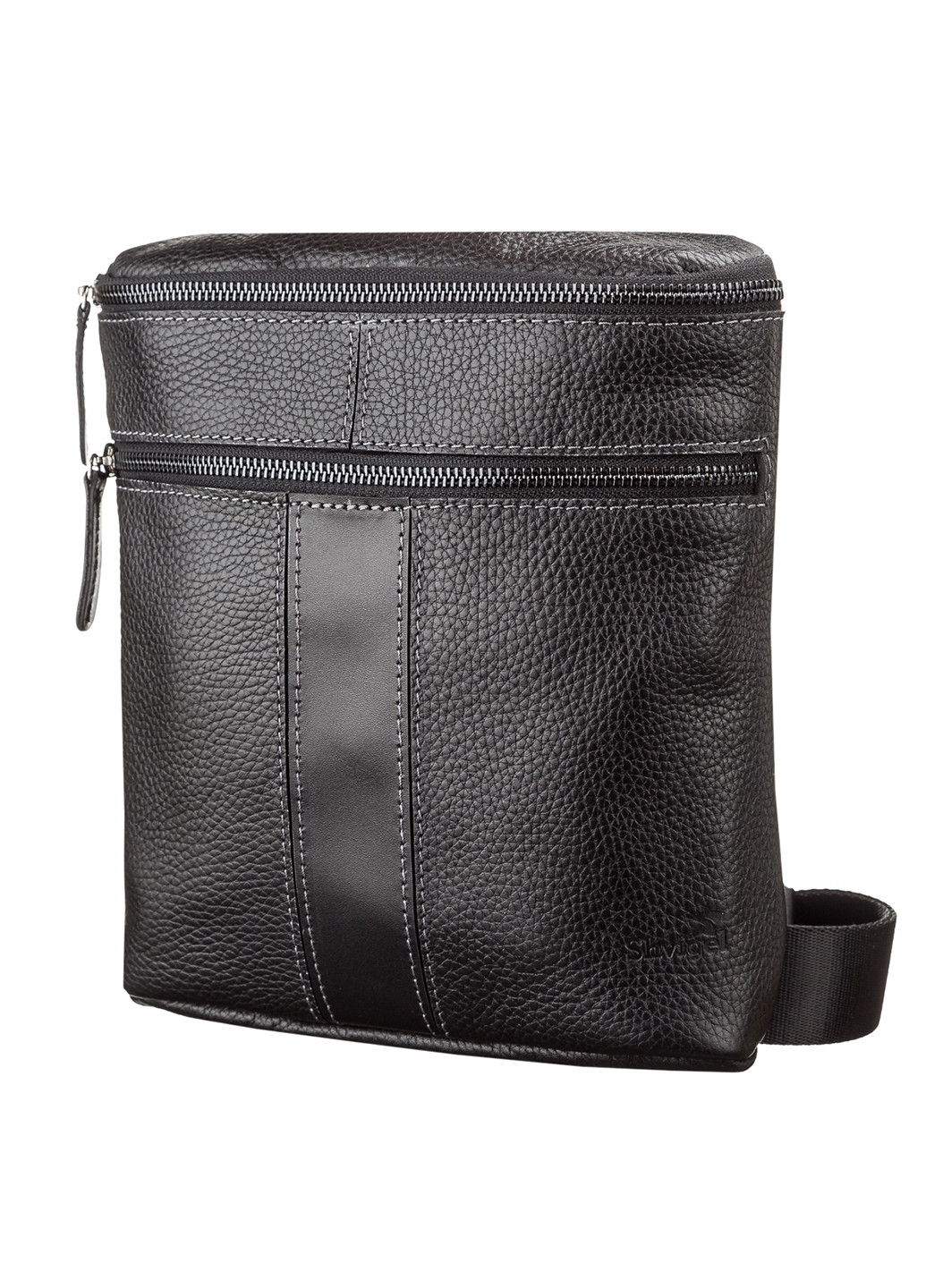 Чоловіча шкіряна сумка 22х24х3,5 см Shvigel (229460382)