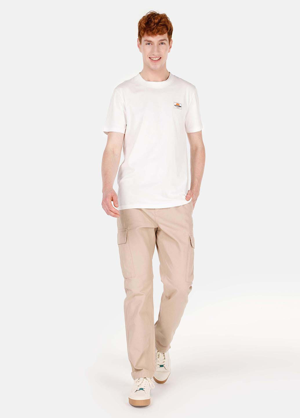 Бежевые кэжуал демисезонные карго брюки Colin's