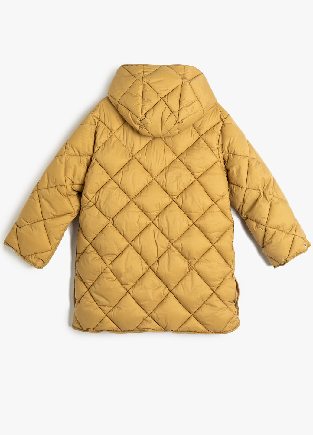Горчичная демисезонная куртка куртка-пальто KOTON