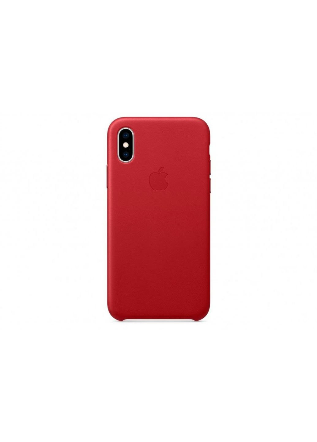 Чехол для мобильного телефона (смартфона) iPhone XS Leather Case - (PRODUCT)RED, Model (MRWK2ZM/A) Apple (201492460)
