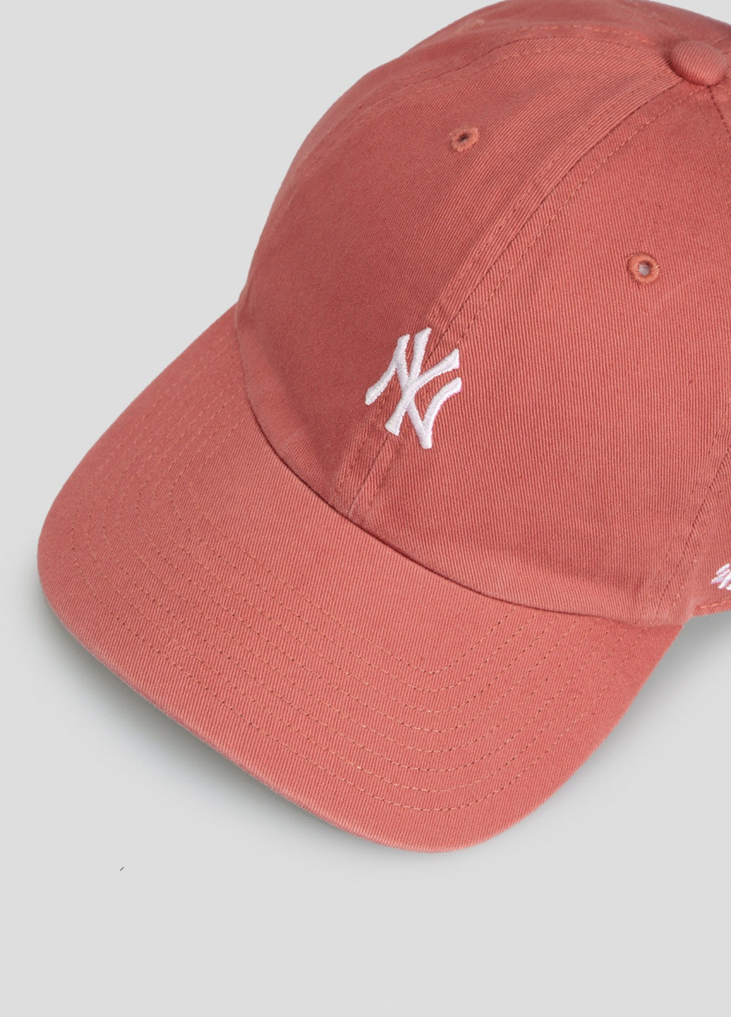 Коралловая хлопковая кепка Ny Yankees Base Runner 47 Brand (253563792)