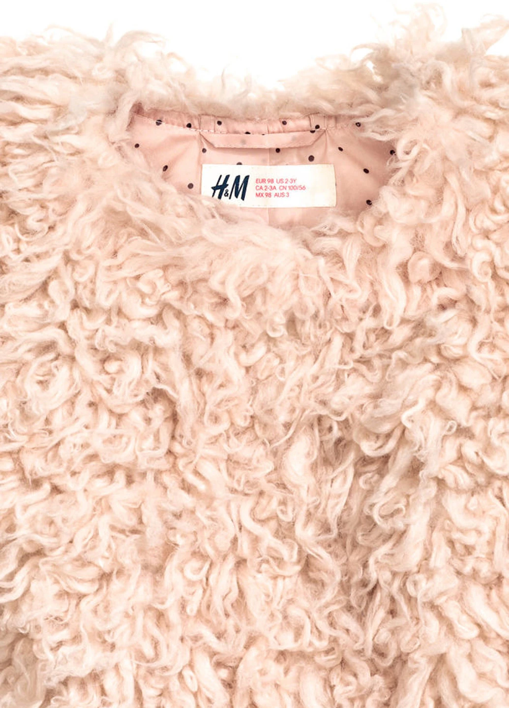 Полушубок H&M (74040571)