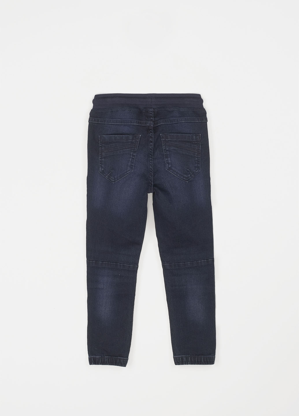 Темно-синие демисезонные джоггеры джинсы Coccodrillo