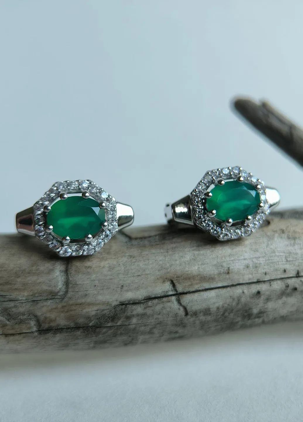 Сережки Silver Flame (354214497)