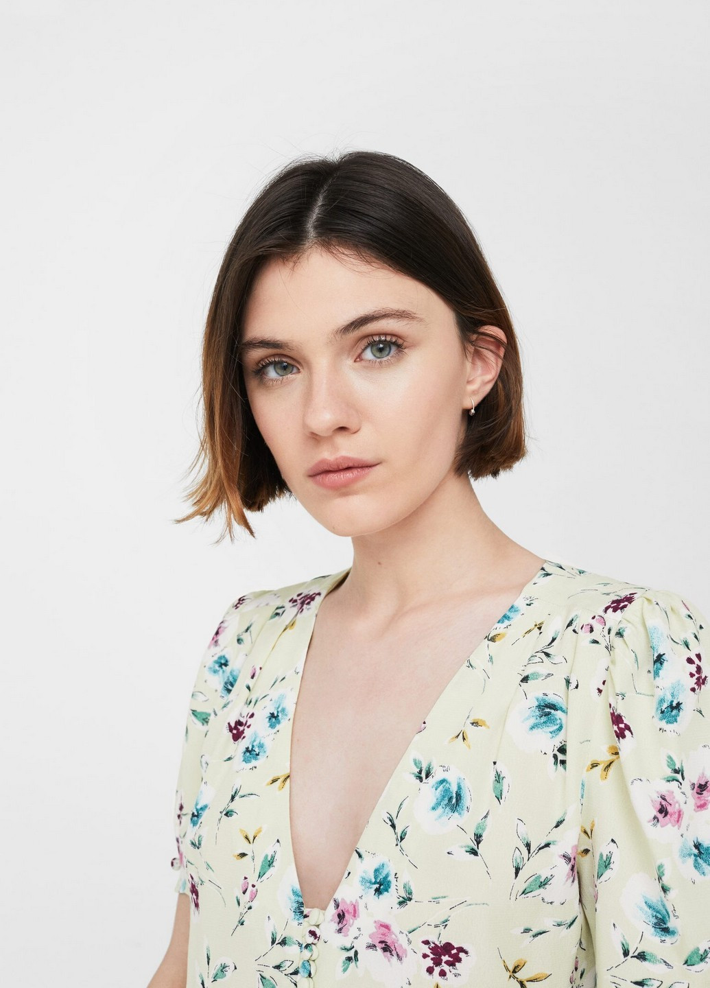 Салатова кежуал сукня Mango однотонна