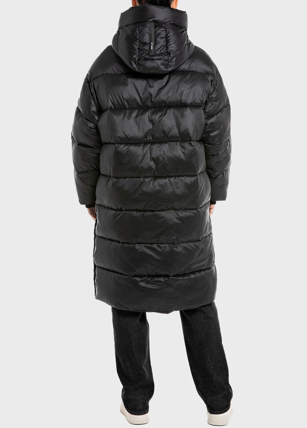 Чорна зимня куртка Replay